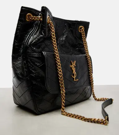 Saint Laurent Niki Small leather tote bag | Thumbnail 4