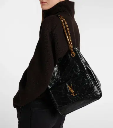 Saint Laurent Niki Small leather tote bag | Thumbnail 7