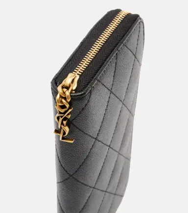 Saint Laurent Cassandre leather wallet | Thumbnail 2 Saint Laurent Cassandre leather wallet | Thumbnail 2