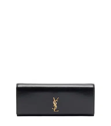 Saint Laurent Kate leather clutch | Thumbnail 1 Saint Laurent Kate leather clutch | Thumbnail 1
