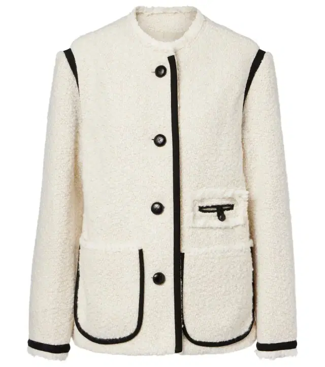 Isabel Marant Maylin bouclé tweed jacket