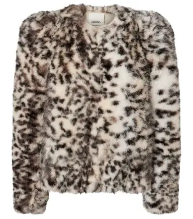 Isabel Marant Bahria leopard-print jacket | Thumbnail 1 Isabel Marant Bahria leopard-print jacket | Thumbnail 1