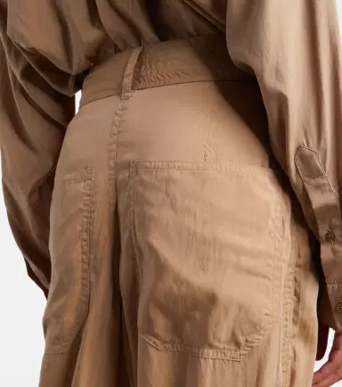 Isabel Marant Inaya layered wide-leg pants | Thumbnail 3 Isabel Marant Inaya layered wide-leg pants | Thumbnail 3