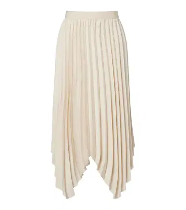 Isabel Marant Felixa plissé crêpe midi skirt | Thumbnail 1
