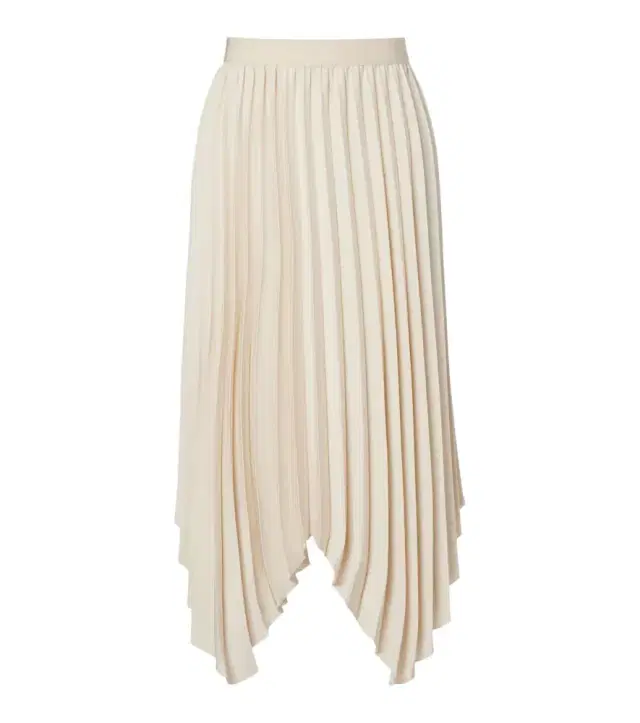 Isabel Marant Felixa plissé crêpe midi skirt