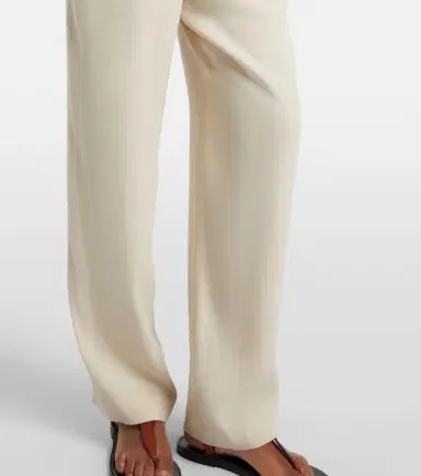 Isabel Marant Honie straight-leg crêpe pants | Thumbnail 5