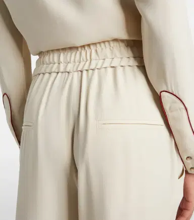 Isabel Marant Honie straight-leg crêpe pants | Thumbnail 6