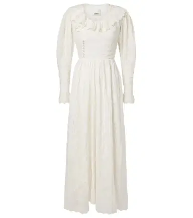 Isabel Marant Zoen floral cotton and silk maxi dress | Thumbnail 1