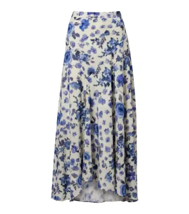 Isabel Marant Sakura floral silk-blend midi skirt | Thumbnail 1