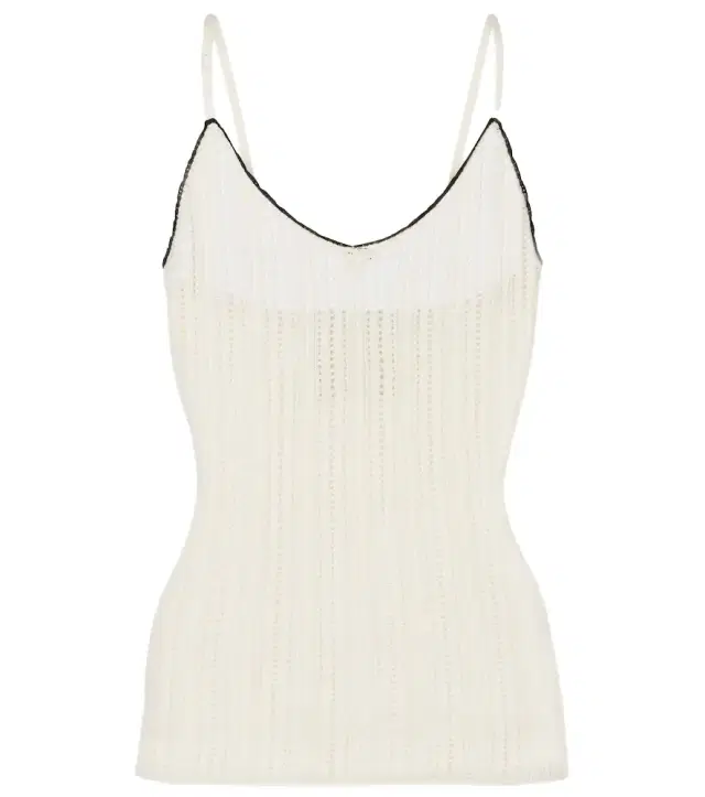 Isabel Marant India pointelle silk and cotton camisole