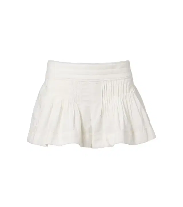 Isabel Marant Cybila gathered cotton shorts