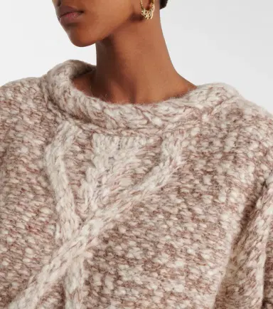 Isabel Marant Dorota alpaca-blend sweater | Thumbnail 4