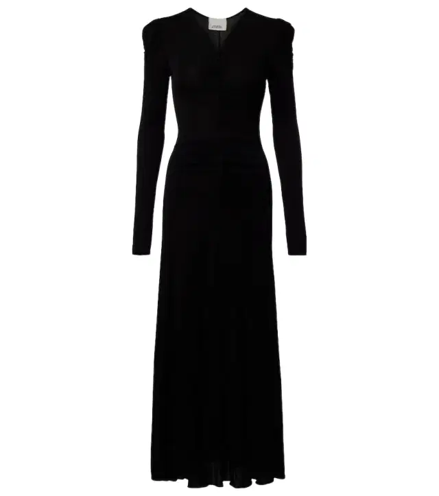 Isabel Marant Nejma gathered midi dress