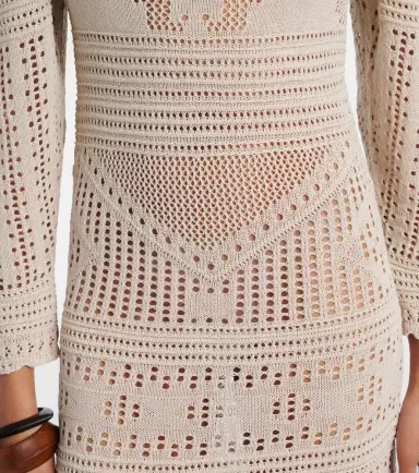 Isabel Marant Dione open-knit maxi dress | Thumbnail 6