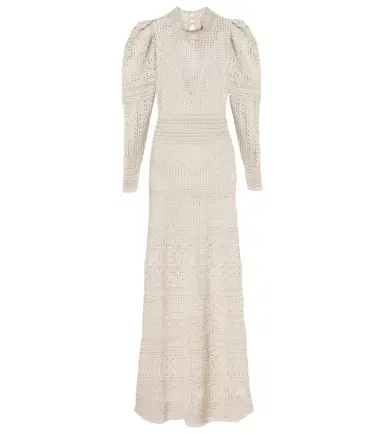 Isabel Marant Dione open-knit maxi dress | Thumbnail 1