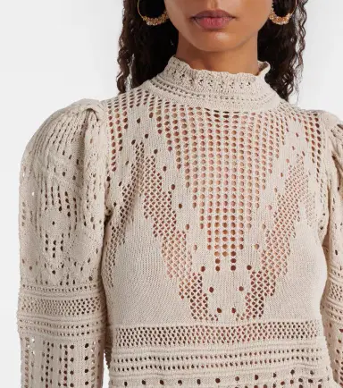 Isabel Marant Dahara open-knit sweater | Thumbnail 6