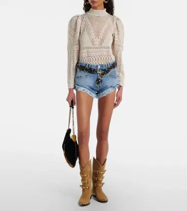 Isabel Marant Dahara open-knit sweater | Thumbnail 7
