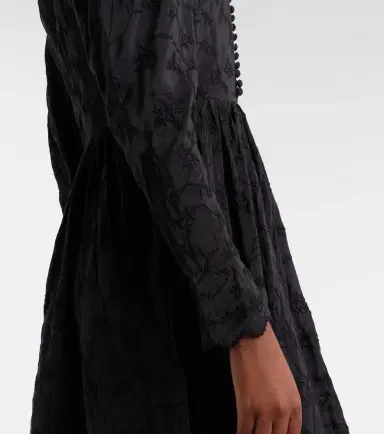 Isabel Marant Zoen floral cotton and silk maxi dress | Thumbnail 3