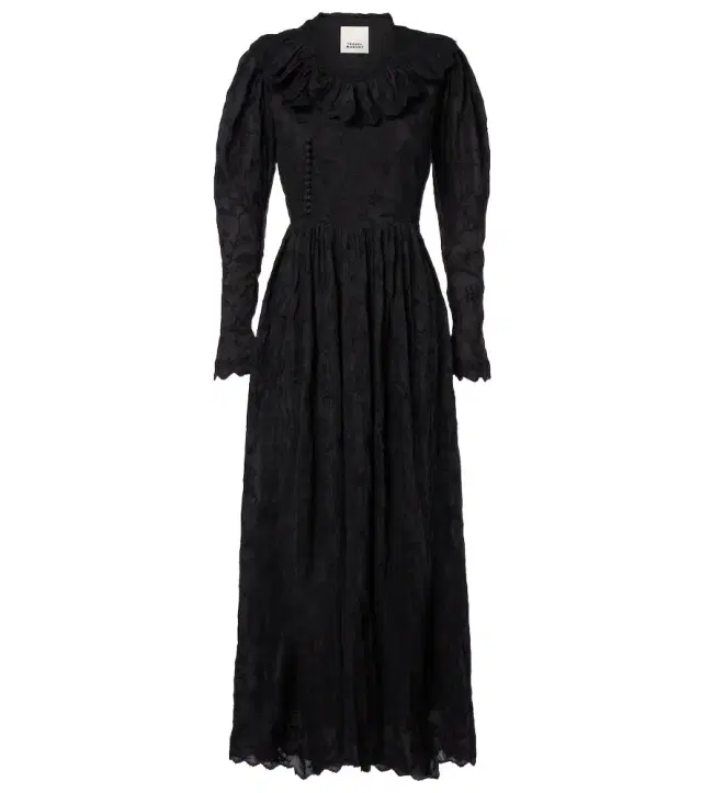 Zoen floral cotton and silk maxi dress