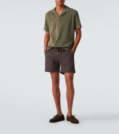 Orlebar Brown Terry Resort cotton terry polo shirt | Thumbnail 2