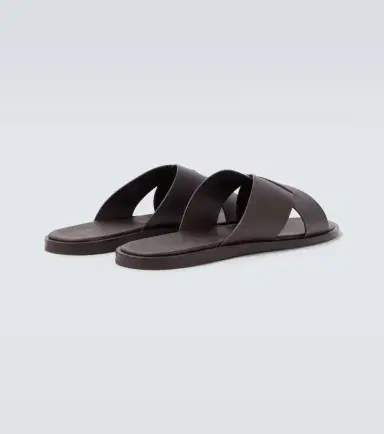 Orlebar Brown Muro leather sandals | Thumbnail 2