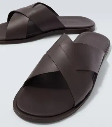 Orlebar Brown Muro leather sandals | Thumbnail 4