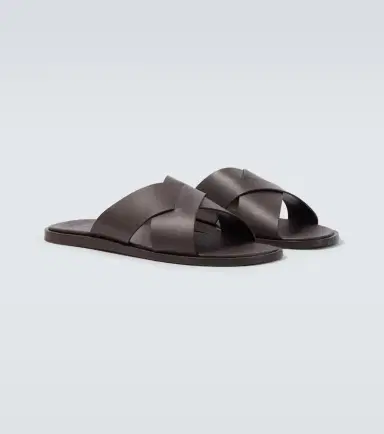 Orlebar Brown Muro leather sandals | Thumbnail 5