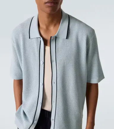 Orlebar Brown Roddy waffle-knit bowling shirt | Thumbnail 5 Orlebar Brown Roddy waffle-knit bowling shirt | Thumbnail 5