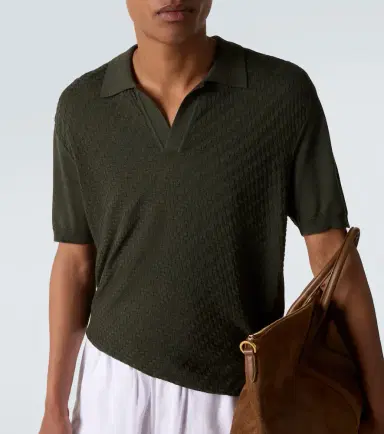 Orlebar Brown Horton silk and cotton polo shirt | Thumbnail 4
