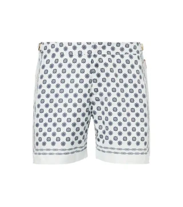Orlebar Brown Bulldog printed swim trunks