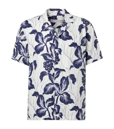 Orlebar Brown Maitan floral linen bowling shirt | Thumbnail 1 Orlebar Brown Maitan floral linen bowling shirt | Thumbnail 1