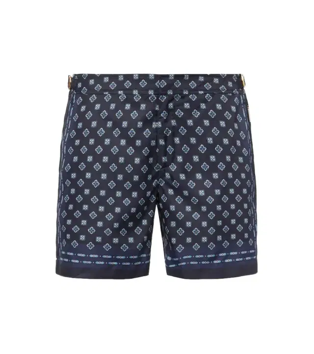 Orlebar Brown Bulldog printed swim trunks