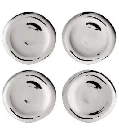 Bitossi Set of 4 porcelain dinner plates | Thumbnail 1