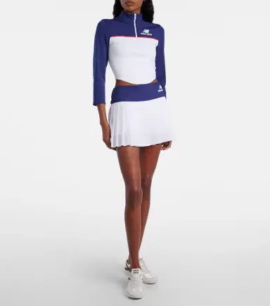 Miu Miu x New Balance pleated jersey miniskirt | Thumbnail 4 Miu Miu x New Balance pleated jersey miniskirt | Thumbnail 4
