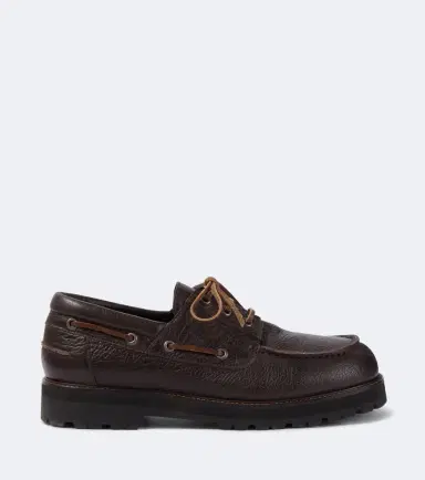 Studio Nicholson Guston leather boat shoes | Thumbnail 5 Studio Nicholson Guston leather boat shoes | Thumbnail 5