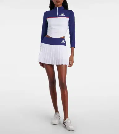 Miu Miu x New Balance jersey crop top | Thumbnail 3 Miu Miu x New Balance jersey crop top | Thumbnail 3