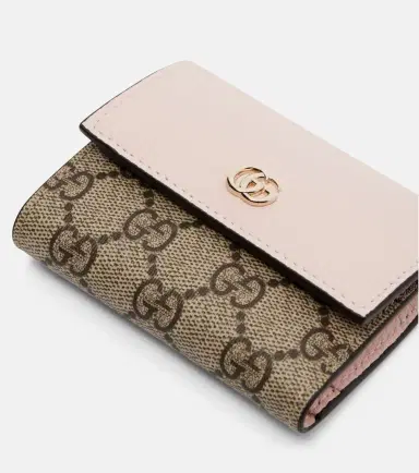 Gucci GG Marmont Mini leather-trimmed wallet | Thumbnail 2 Gucci GG Marmont Mini leather-trimmed wallet | Thumbnail 2