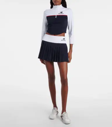 Miu Miu x New Balance jersey crop top | Thumbnail 4 Miu Miu x New Balance jersey crop top | Thumbnail 4