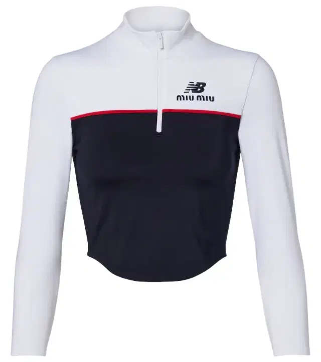 x New Balance jersey crop top