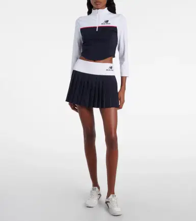 Miu Miu x New Balance pleated jersey miniskirt | Thumbnail 5