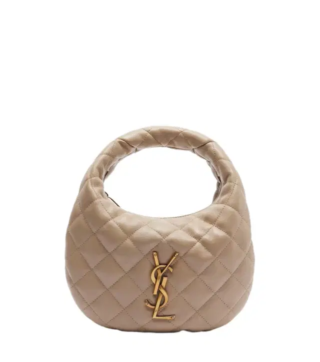 Saint Laurent Icarino Baby quilted leather top-handle bag