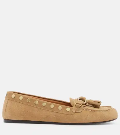 Isabel Marant Faxel studded suede loafers | Thumbnail 4 Isabel Marant Faxel studded suede loafers | Thumbnail 4