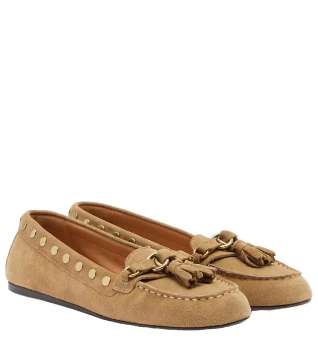 Isabel Marant Faxel studded suede loafers
