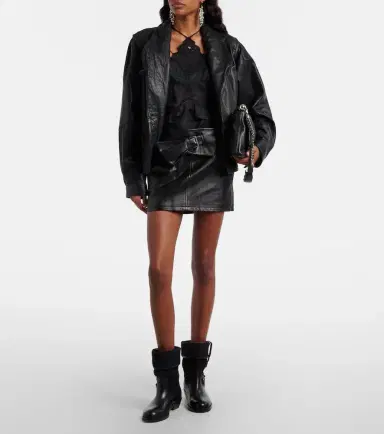 Isabel Marant Ildra 35 leather and suede ankle boots | Thumbnail 6