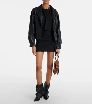 Isabel Marant Edrika 45 laser-cut leather ankle boots | Thumbnail 5
