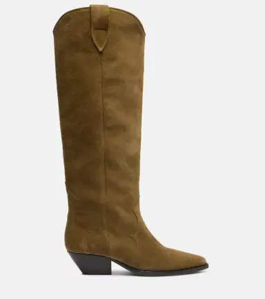 Isabel Marant Denvee 40 suede knee-high boots | Thumbnail 2