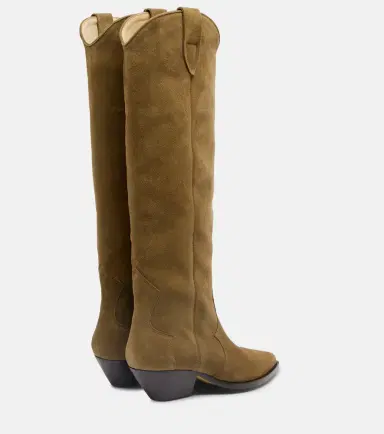 Isabel Marant Denvee 40 suede knee-high boots | Thumbnail 4