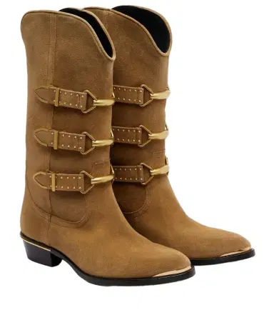 Isabel Marant Mexia 35 suede cowboy boots | Thumbnail 1 Isabel Marant Mexia 35 suede cowboy boots | Thumbnail 1