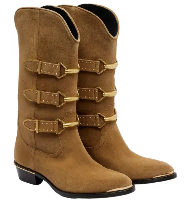 Isabel Marant Mexia 35 suede cowboy boots