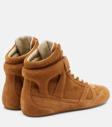 Isabel Marant Senny suede high-top sneakers | Thumbnail 3 Isabel Marant Senny suede high-top sneakers | Thumbnail 3